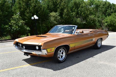 Jan 11, 2023 1970 Ford Torino GT Convertible 37,400 SOLD Sep 4, 2021 RM Sotheby&39;s 45,745 mi Automatic LHD Auburn, IN, USA 86 match 1970 Ford Torino GT Convertible 24,200 SOLD Jan 11, 2023 Mecum Automatic LHD Restored-Original Kissimmee, FL, USA 85 match SEE 27 MORE COMPS About Comps data Specs. . 1970 ford torino gt convertible